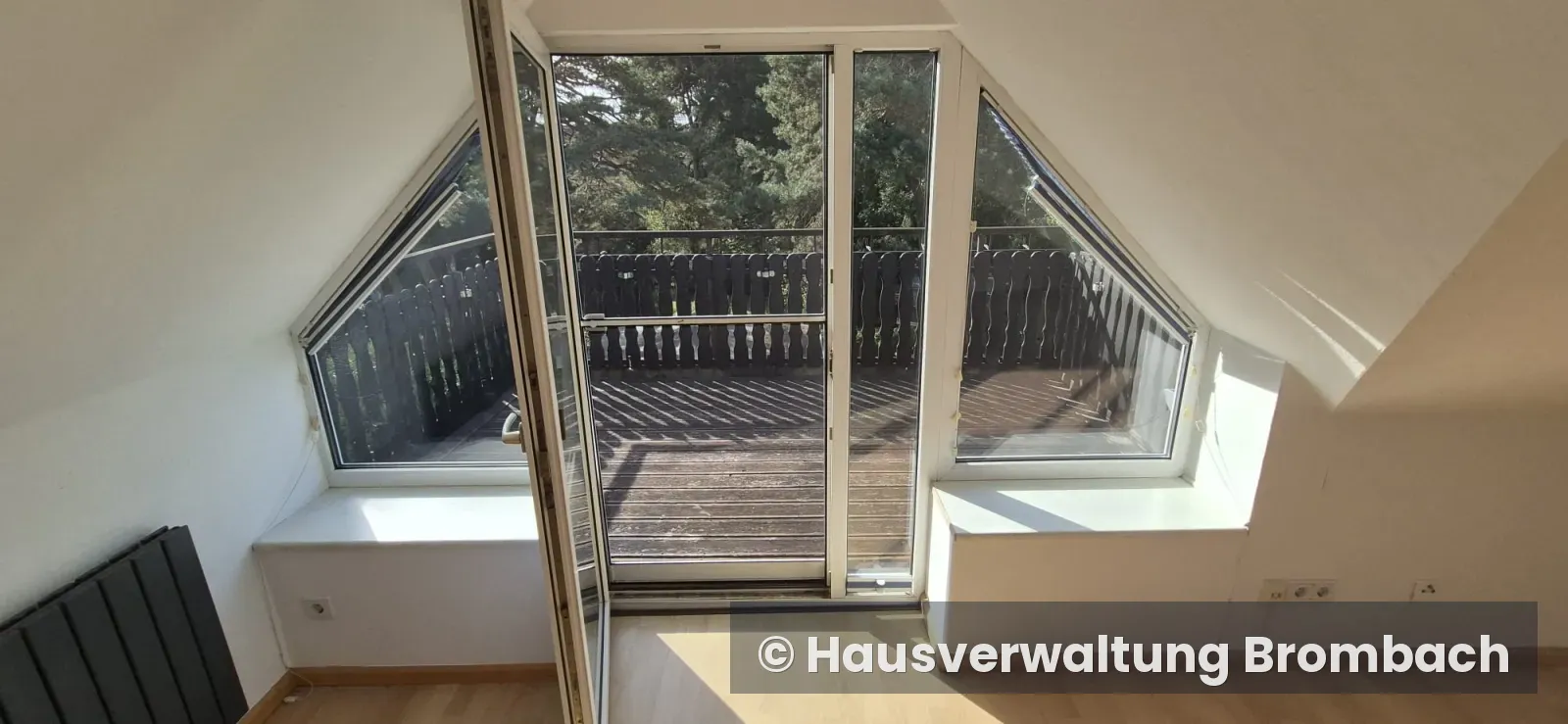 Zugang Dachterrasse
